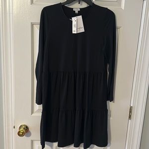 Love Fire Black dress new with tags
